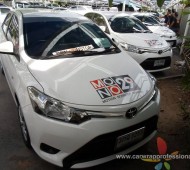 Vehicle Wrap Vios ทีมข่าว MONO29 NEWS