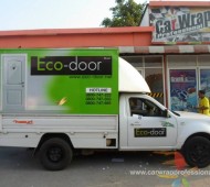 Truck ECO-DOOR แบบ Vehicle Marketing Wrap