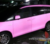 Toyota Estima Pink Matt หวานๆ ใสๆ