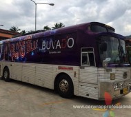 งานผลิต และติดตั้ง รถบัส Bus BUVADO Party