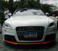 AUDI TT แต่งลาย MTM Wrap ชิ้นส่วนชุดแต่งสีส้ม