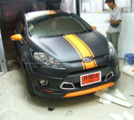 FORD FIESTA BLACK MATTE