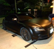 AUDI_TTS FULL WRAP BLACK MATTE 