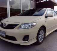 Toyota Altis Full Wrap Beige Matte Oracal 651No.082