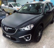 Mazda CX5 Full wrap black matte เปิดตัว มาเต็ม!!!