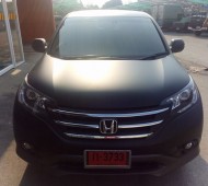 Honda CRV full wrap black matte