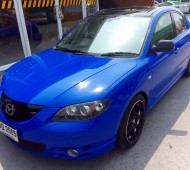 Mazda3 full wrap reflex blue gloss film