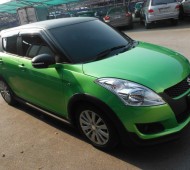 NEW SWIFT NEW COLORS Green Mattalic HALF WRAP