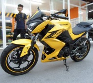 Ninja 250 Full Wrap Yellow Jaune Z250 Japan Style