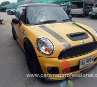 Mini Cooper Wrap ลาย Viper Stripes เท่ห์ๆ เป๊ะๆ