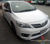 Toyota Altis ติดขาวเงา