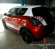 SWIFT HALF WRAP White Sport Racing