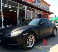 RX8 Full Wrap Black Matte