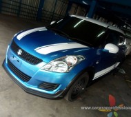 New Swift Stripes Design No26 Half Wrap Spep 2