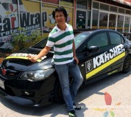 CIVIC Full Wrap_KARCHER Racing