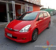 Toyota WISH Full Wrap RED SEED
