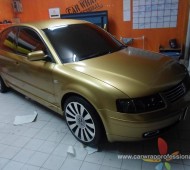 VW PASSAT Full Wrap ทองอร่าม