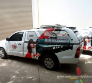 Wrap รถโฆษณาบริษัทผู้ผลิต และนำเข้าเครื่องจักรปักผ้า 6 คัน