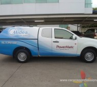 Vehicle Marketing Wrap POWER METIC