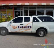 Widen Vehicle Sticker Graphic Design