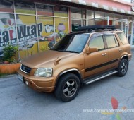 มาดู CRV โฉมเดิม Full Wrap รูปแบบแนว copper