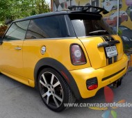 Mini Cooper Cooper Full Wrap Gold Yello