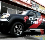 Wrap รถเซอร์วิส Optima cycling team