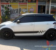 Swift Half Wrap ตกแต่งลาย Racing