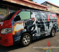 HILTI รถตู้ Hiace Vehicle Marketing Wrap