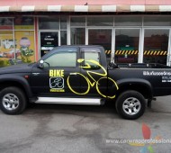 vehicle wrap งานโฆษณาติดรถ Bike Protection