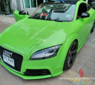 AUDI TTS GREEN