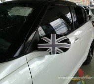 Suzuki Swift half wrap black glossy