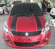 Suzuki Swift RX Half Wrap Black Matt