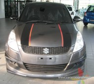 SUZUKI SWIFT สีเทา