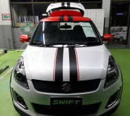 Swift Half Wrap +Red Black